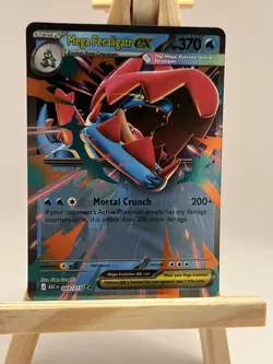 Mega Feraligatr Ex 043/217 Pokemon Ascended Heroes - English Nm - Image 1