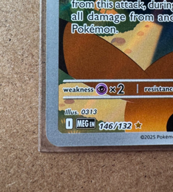 2025 Pokemon Mega Evolution MEG EN Marshadow IR #146/132 MINT PSA 10 Contender! - Image 4