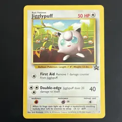 [NM] Pokemon TCG Jigglypuff Black Star Promo Card WOTC No.7 Vintage 1999 [E] - Image 1