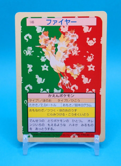Pokemon Card Japanese - Moltres 146 - Topsun - Green Back - Image 1