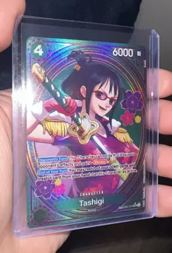 Tashigi EB03-018 SP SR Parallel ONE PIECE Card Heroines EN Textured CUSTOM NM+ - Image 1