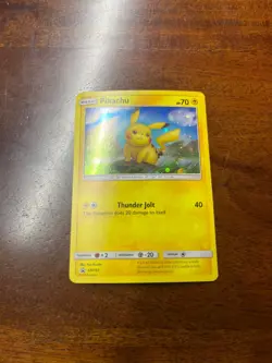 Pikachu #SM183 - Sun & Moon Black Star Promo Holo Card - Image 1