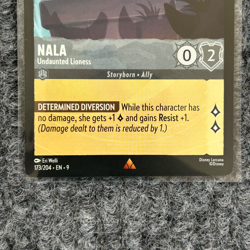 Disney Lorcana Fabled Nala Undaunted Lioness Rare 173/204 Nonfoil TCG Card - Image 4
