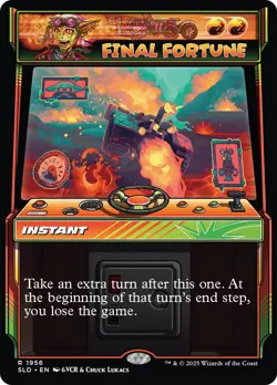 Final Fortune [Secret Lair Drop Series] Magic MTG - Image 1