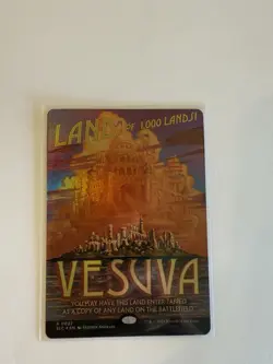 Vesuva Foil NM Secret Lair Encyclopedia of Magic - Image 1