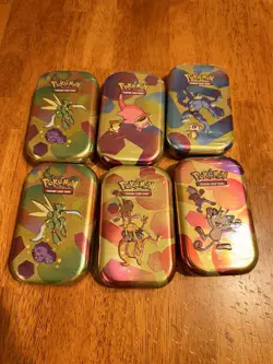 Pokemon Scarlet & Violet SV3.5 151 MINI TIN LOT OF 6 BRAND NEW SEALED - Image 1