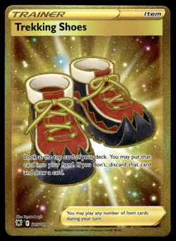 Pokemon TCG Astral Radiance #215/189 Trekking Shoes LP - Image 1