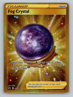 Pokemon SWSH06: Chilling Reign #227/198 Fog Crystal (Secret) Holo - Image 1