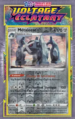 Metalosse Reverse - EB04:Voltage Eclatant - 118/185 - Carte Pokemon Neuve FR - Image 1