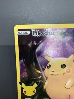 Pokemon Pikachu TCG Holo Ultra Rare Card Celebrations 005/025 NM Condition - Image 2