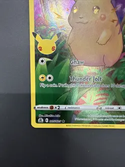 Pokemon Pikachu TCG Holo Ultra Rare Card Celebrations 005/025 NM Condition - Image 5