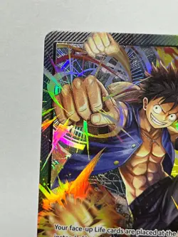 Monkey.D.Luffy (003) ST13-003 Ultra Deck: The Three Brothers Foil - Image 2