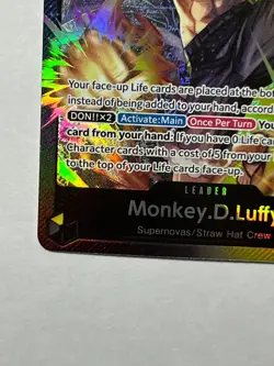 Monkey.D.Luffy (003) ST13-003 Ultra Deck: The Three Brothers Foil - Image 4