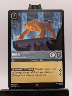 Disney Lorcana- Nala- Undaunted Lioness- Fabled - Image 1
