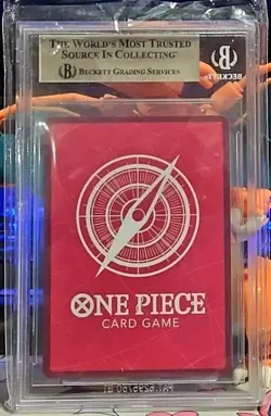 2024 One Piece Shanks OP09-001 Alt Art Leader Alternate Parallel Japanes BGS 10 - Image 2