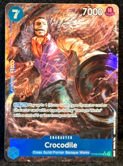 CROCODILE - One Piece OP09-046 - AA Alt Art Super Rare SR - Image 1