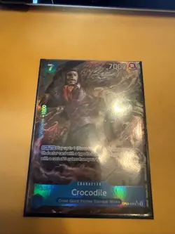CROCODILE - One Piece OP09-046 - AA Alt Art Super Rare SR - Emperors - Image 1