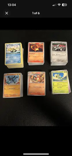 Pokemon TCG Joblot Bulk 600+ Mixed Card Lot Including Holos - Image 1