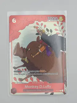 Monkey. D. Luffy One Piece TCG (Gift Collection 2023) P-001 Promo Card NM - Image 5