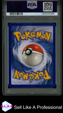 CHANEIRA POKEMON 3 1999 BASE SET 1ST EDITION HOLO GERMAN PSA NM-MT 8 - Image 2