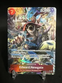 Edward.Newgate (ST15-002 ALT ART) One Piece PRB02 The Best Vol.2 (English) - Image 1
