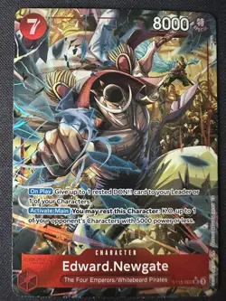 Edward.Newgate Alt Art ST15-002 (SR*) ONE PIECE The Best vol.2 English PRB-02 - Image 1