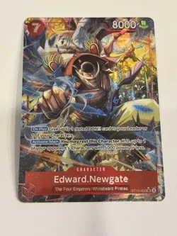 Edward.Newgate Alt Art ST15-002 (SR*) ONE PIECE The Best vol.2 English PRB-02 - Image 1