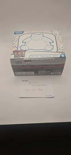Pokemon 151 Elite Trainer Box ETB Scarlet Violet TCG, New Sealed - Image 1