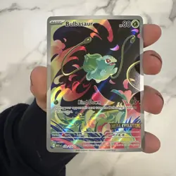 Pokemon TCG Mega Evolutions Stamped Promo Card Bulbasaur 133/132 Near Mint - Image 2
