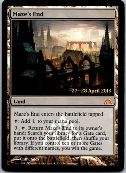 Maze's End M Prerelease Cards 152 NM Foil - Image 1