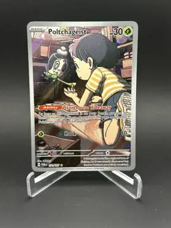 Pokemon TCG Poltchageist 171/167 Sv06: Twilight Masquerade Illustration Rare - Image 1