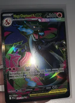 PHANTASMAL FLAMES Mega Charizard X ex 109/94 Full Art - Ultra Rare Pokemon NM - Image 3