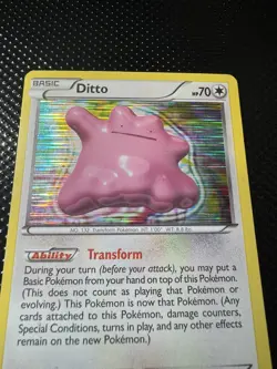 Pokemon TCG Ditto Holo Rare Card Boundaries Crossed 108/149 - Image 2