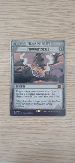 Thoughtseize | Showcase | MTG | OTP | Near Mint | English EN - Image 1