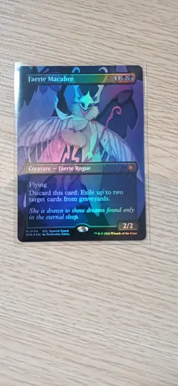 Faerie Macabre | Borderless | Foil | MTG | ECL | Near Mint | English EN - Image 1