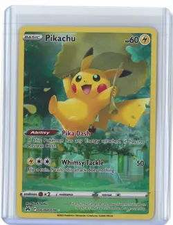 Pokemon TCG Pikachu GG30/GG70 Crown Zenith Gallery Ultra Rare Full Art Holo - Image 1
