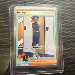Amarys 170/131 Prismatic Evolutions Rare Pokemon TCG Special Illustration Mint - Image 5