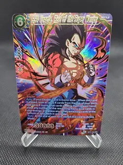 Dragon Ball Super Card Game SS4 Vegeta, Rise of the Super Warrior BT11-052 SPR - Image 1