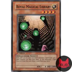 Yugioh Royal Magical Library SD6-EN010 Common 1st Edition NM - Image 1