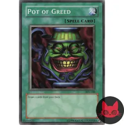 Yugioh Pot of Greed SKE-040 Common LP - Image 1