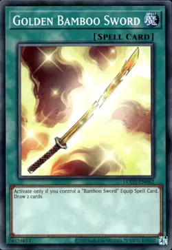 Golden Bamboo Sword Unl Ed Reprint Common LODT-EN062 Yu-Gi-Oh! - Image 1