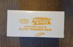Pokemon Center Brilliant Stars Elite Trainer Box ETB New - DAMAGED shrink wrap - Image 3