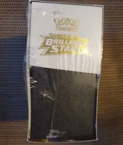 Pokemon Center Brilliant Stars Elite Trainer Box ETB New - DAMAGED shrink wrap - Image 5