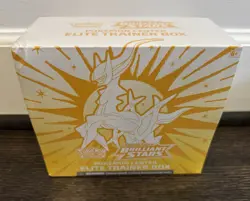 Pokemon Center Brilliant Stars Elite Trainer Box Sealed ETB - Image 1
