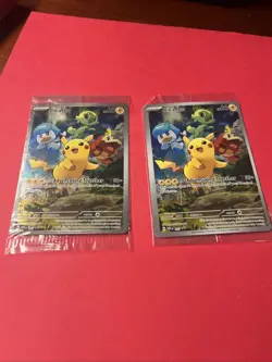 Pokemon Pikachu SVP027 Paldea Evolved ETB Promo Card Sealed, Near Mint/Mint - Image 2