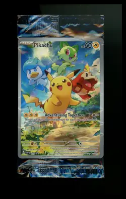 Pikachu 027 2023 SVP SEALED Black Star Promo Pokemon Card TCG - Image 1