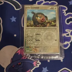 Pokemon TCG Lechonk 155/198 Pokemon Center Promo Stamped (C) - Image 1