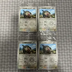 Pokemon - Lot (4) Lechonk 155/198 Pokemon Center Exclusive Stamped Promo Sealed - Image 1