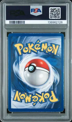 1999 POKEMON GAME SHADOWLESS #4 CHARIZARD-HOLO PSA 4 - Image 2