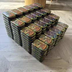 Pokemon TCG Scarlet & Violet Prismatic Evolutions Mini Tin - Sealed - Image 1